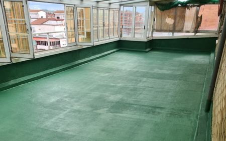 impermeabilización de terraza en piso de salamanca