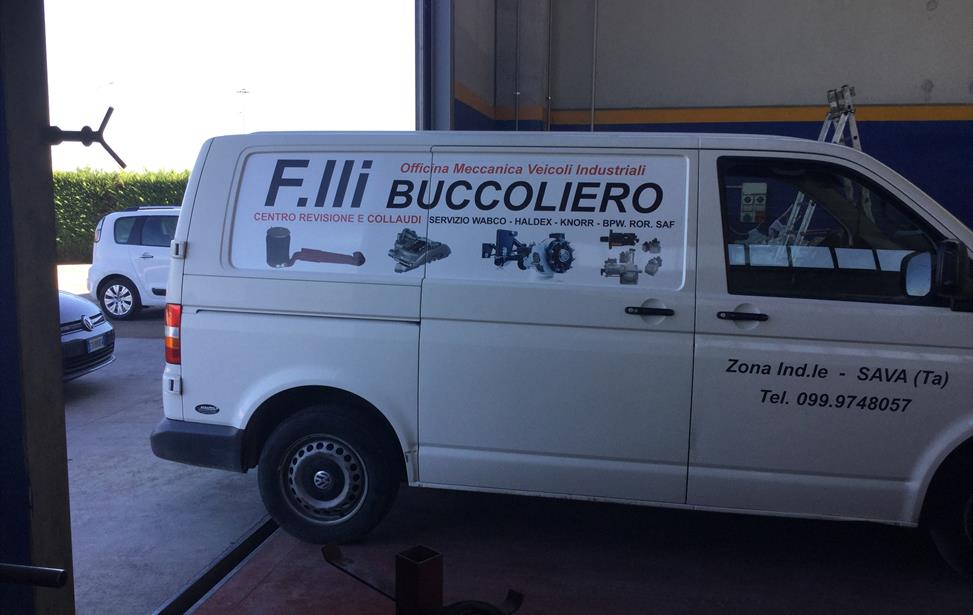 furgoncino per il pronto intervento su strada