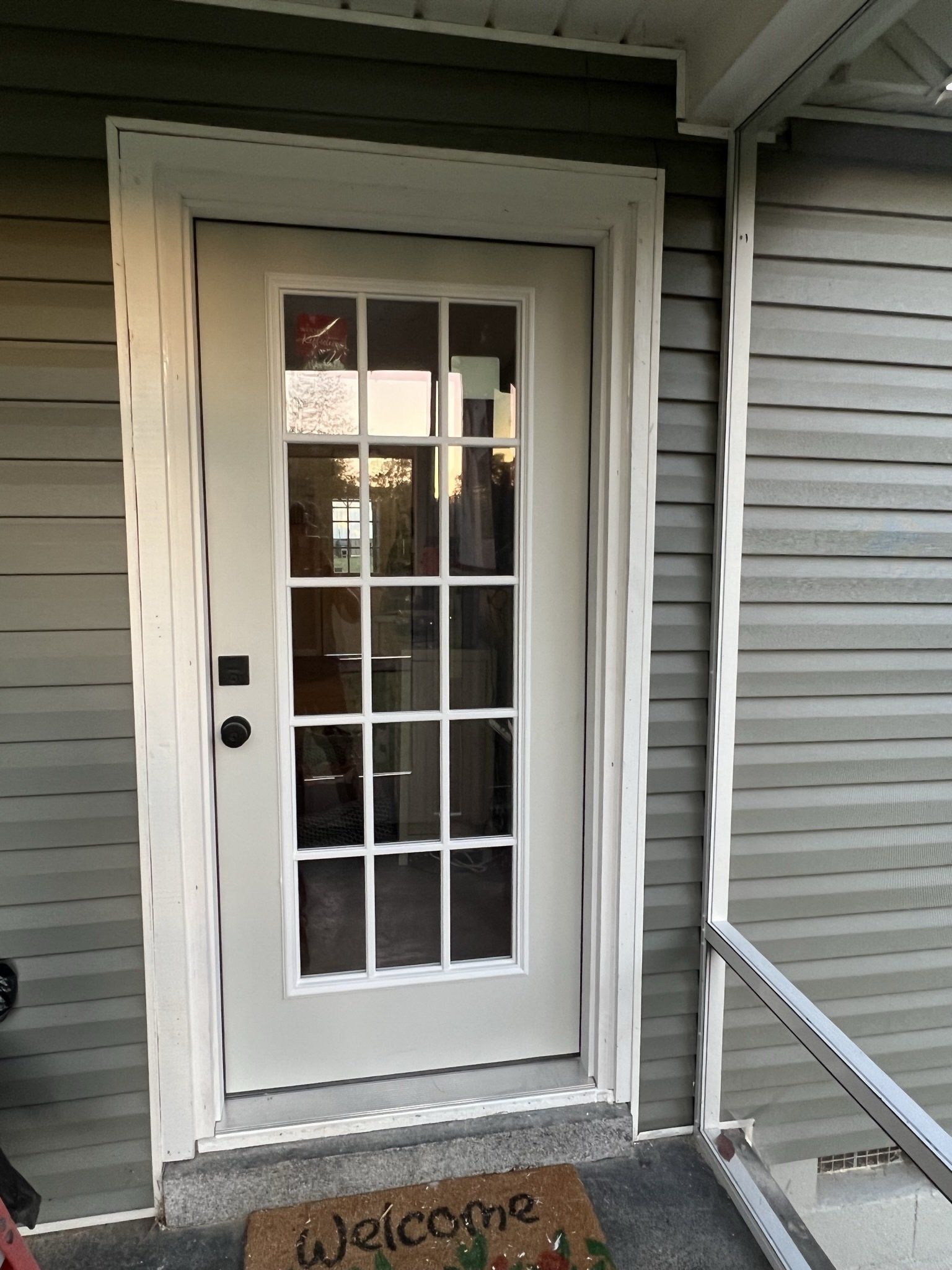 White Door On The Gray House — Franklin, TN — Wyatt Works Wonders LLC