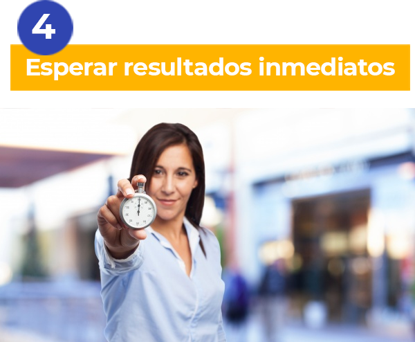 Los resultados de marketing no son inmediatos. Se constante y obtendrás resultados sorprendentes.