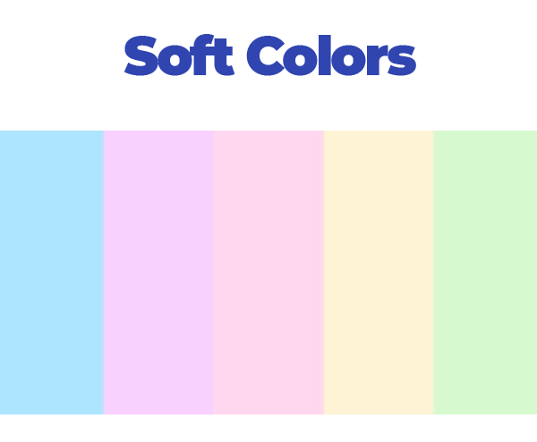 Soft colors