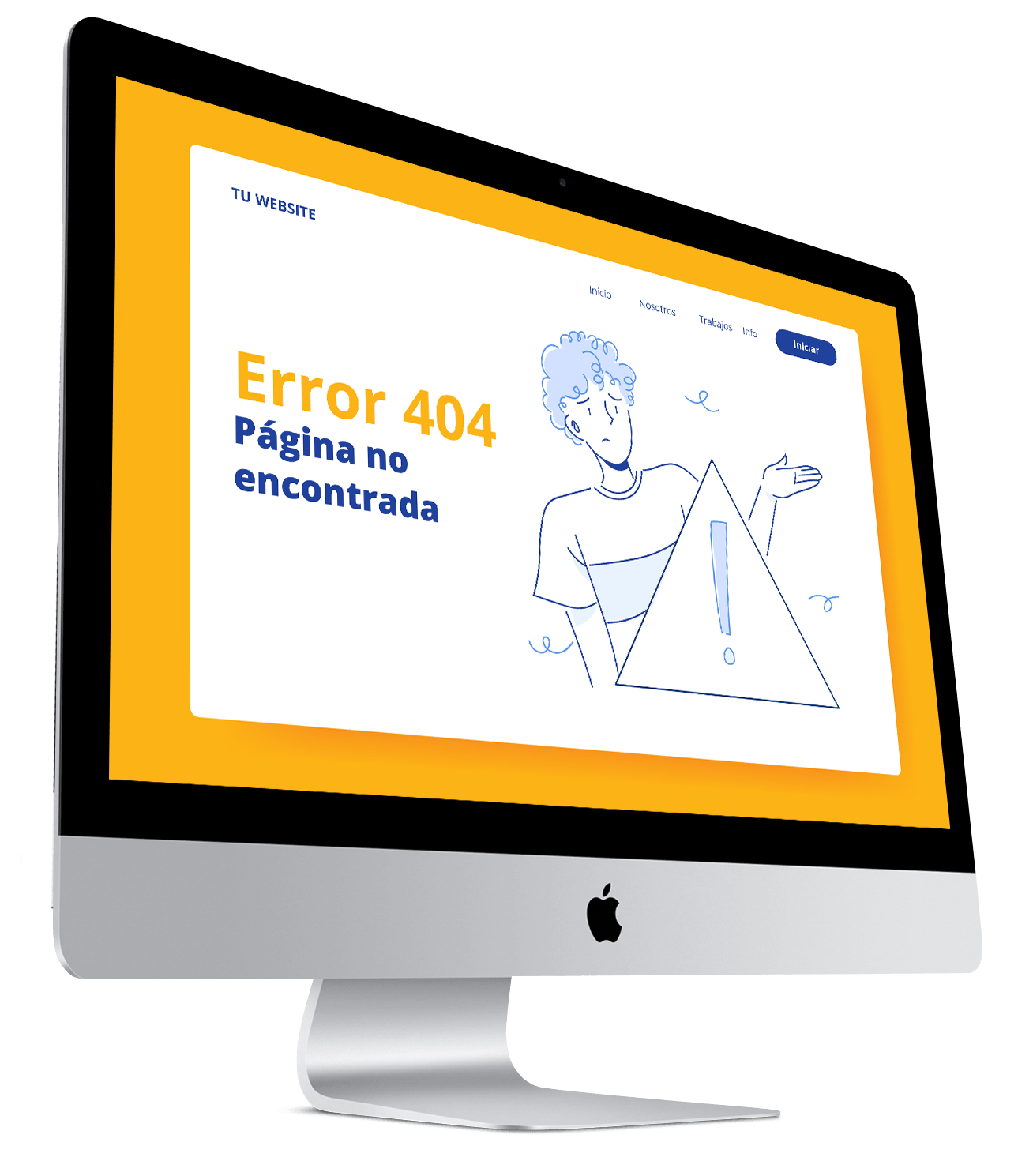 404 error page not found vertical link