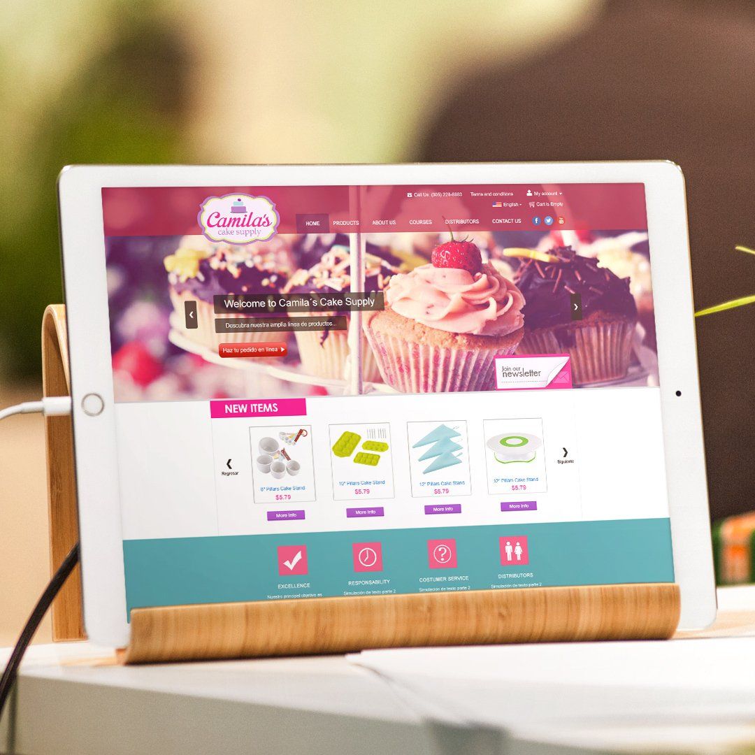 VERTICAL LINK PORTFOLIO - CAMILA'S CAKES