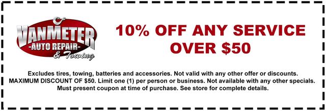 Van store outlet coupon