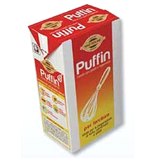 un pacco di panna puffin