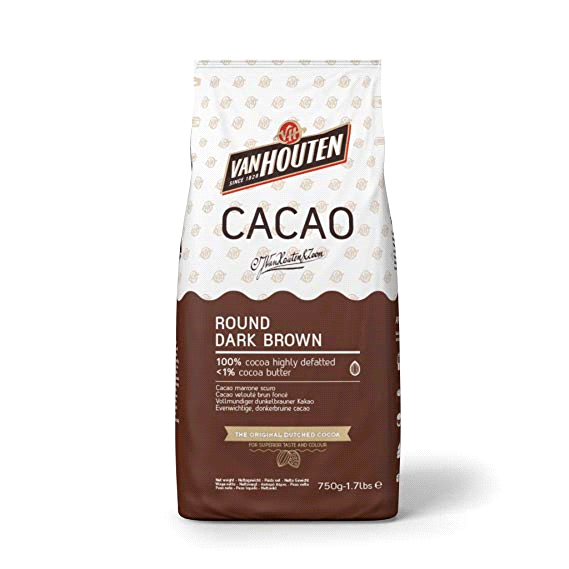 packaging del cacao Van Houten