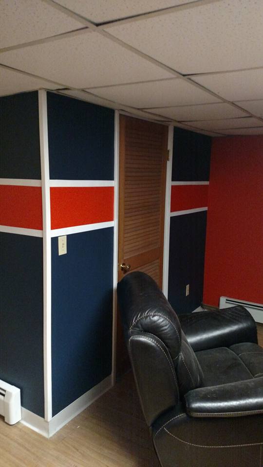 Newly Painted Company Cubicle— Endicott, NY — Richard J. Woloszyn Painting
