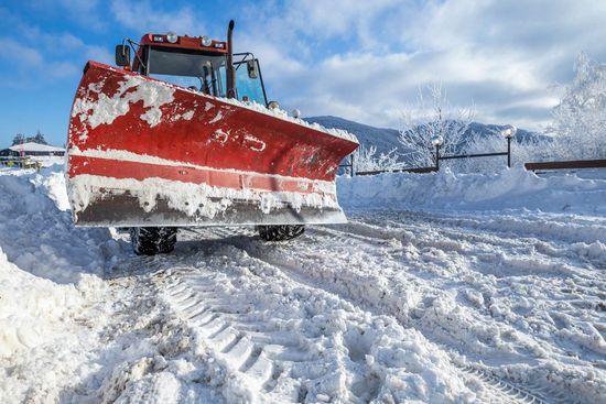 Snow Plowing Truck — South Bend, IN — New Generation Landscaping and Lawn