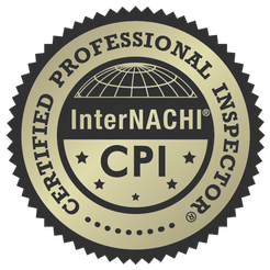 A seal that says professional inspector on it