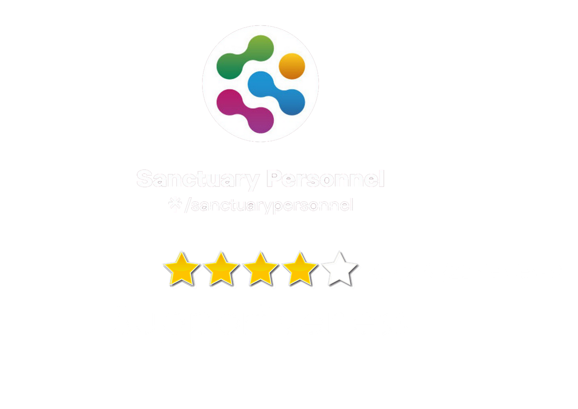 Logo of Sanctuary Personnel - Reviewed on Social Work Synergy
