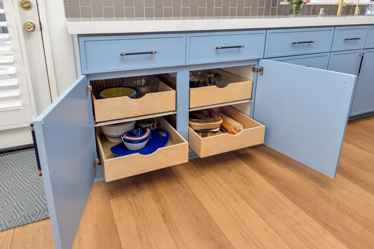 New Pull Out Drawer for Lower Pantry, Kitchen Reface, Camarillo