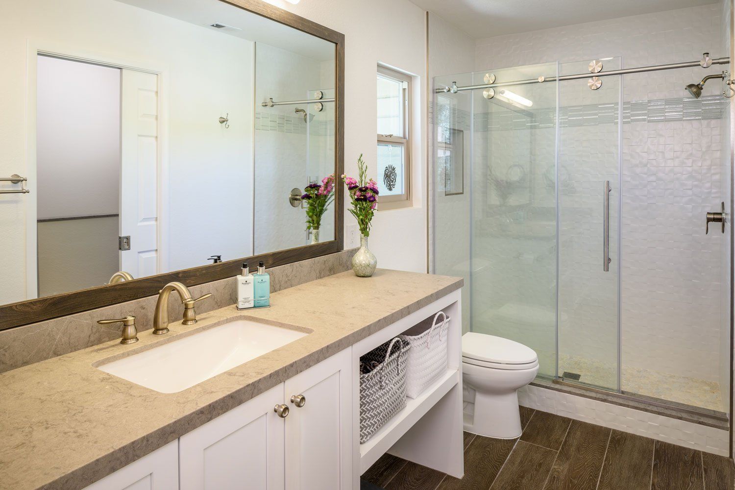 Attractive Master Bathroom Remodel in Westlake Village Condo