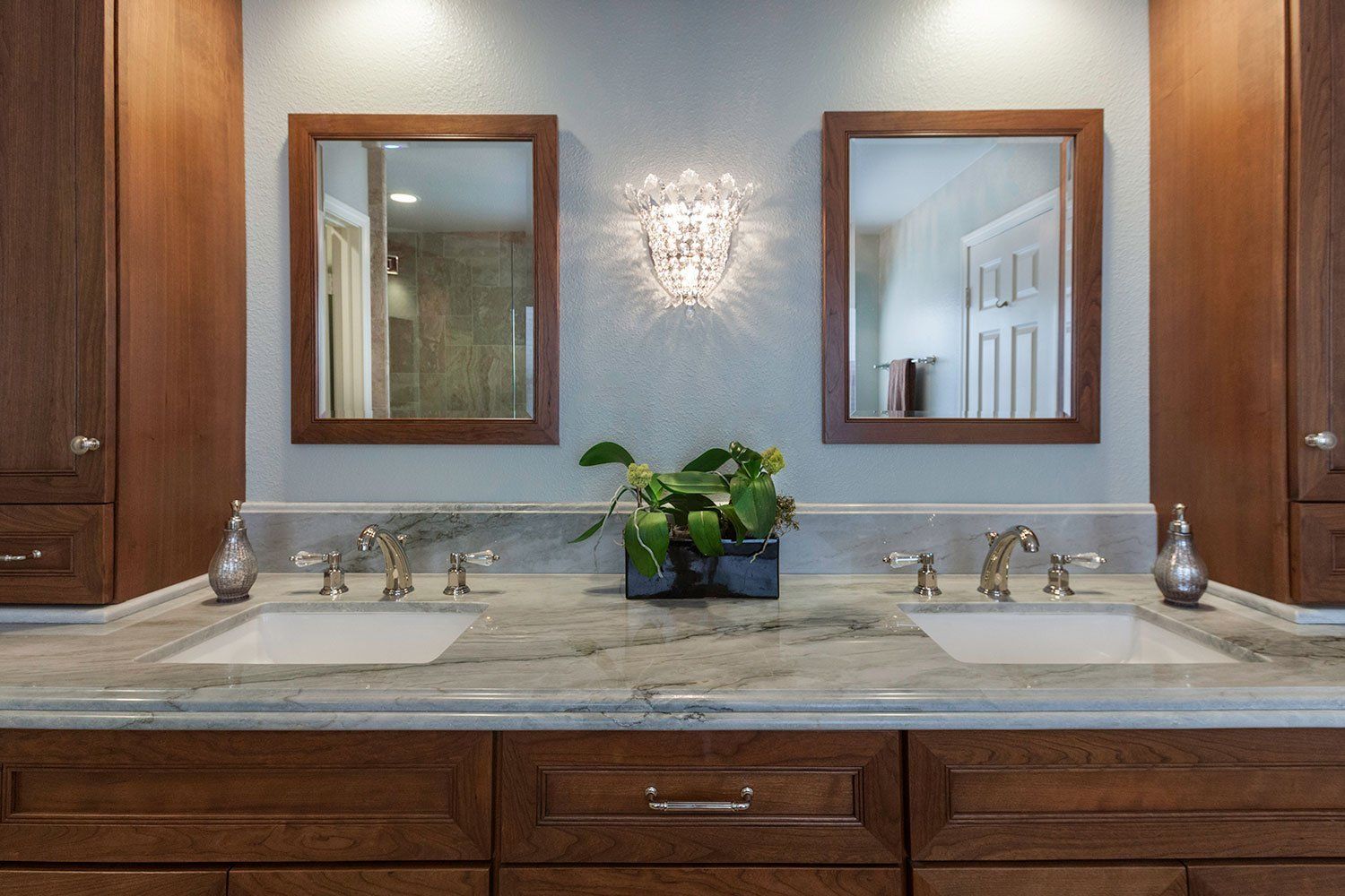 His and Hers Master Bathroom, Traditional, Thousand Oaks