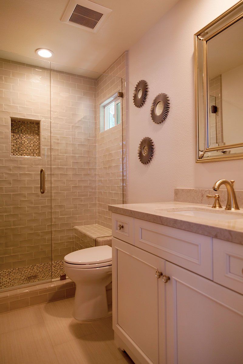 Creamy & Dreamy Hall Bathroom Remodel, Thousand Oaks