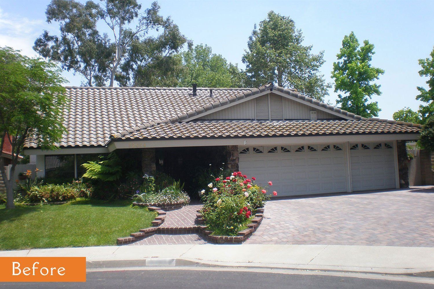 Before Photo of Second Story Master Suite Addition, Westlake Village, CA 