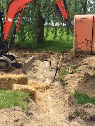 Excavating — Imlay City, MI — All American Septic Service