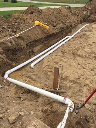 White Pipes — Imlay City, MI — All American Septic Service