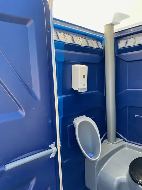 Inside Portable Toilet — Imlay City, MI — All American Septic Service