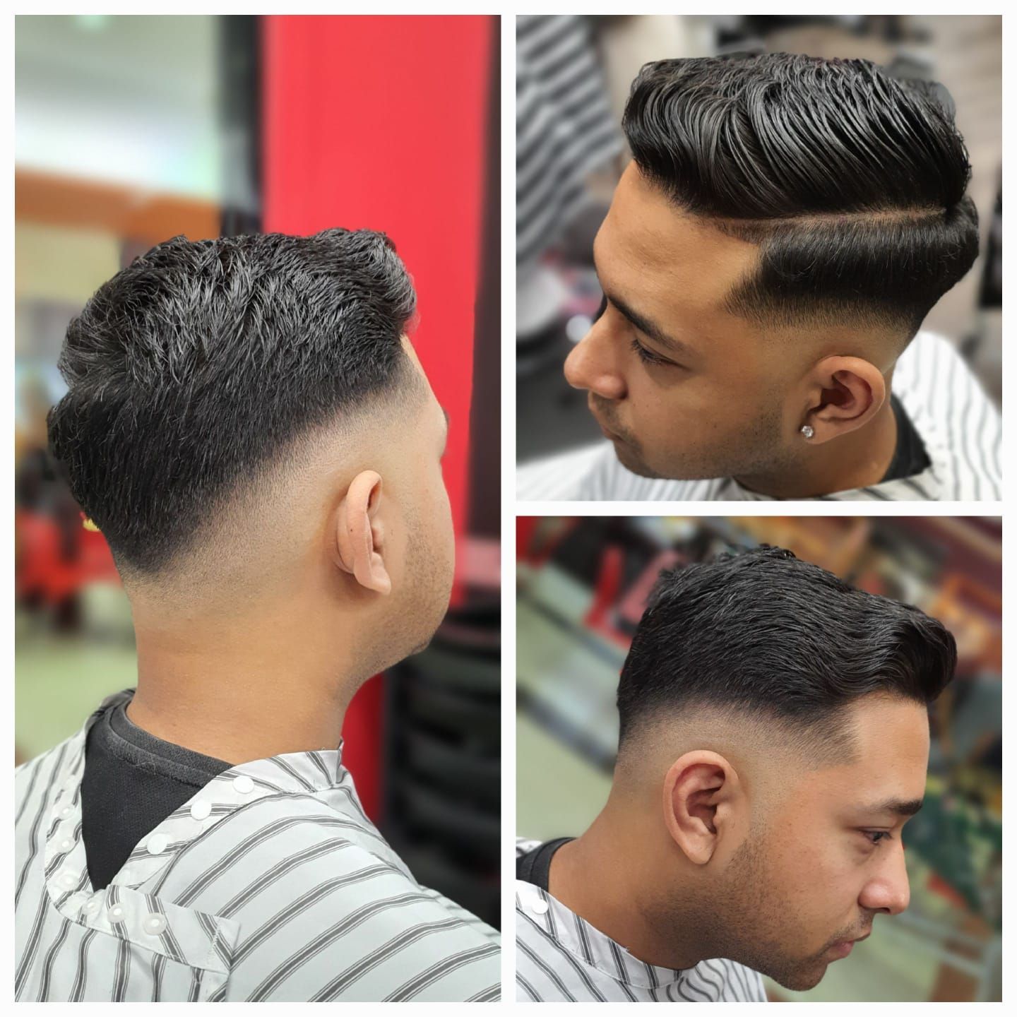 A Man With a Dapper Look Is Getting His Hair Styled at the Barber Shop — Hair Obsession Barber in Nightcliff, NT