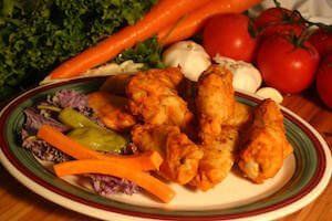 wings and beer linked to menu