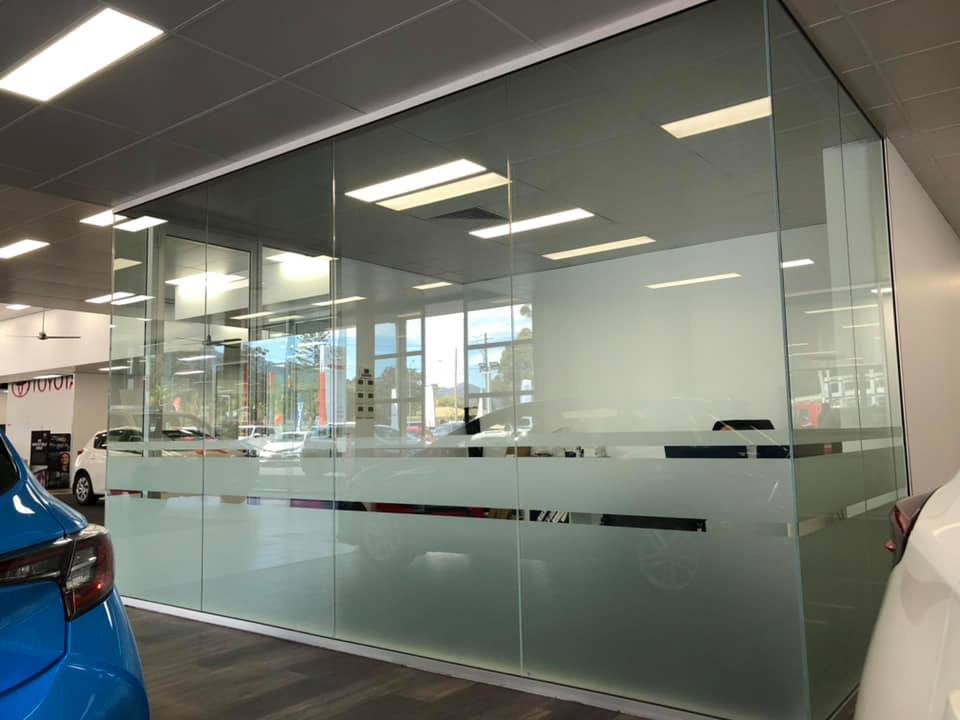 Commercial Glass Door — Rooney Glass in Coffs Harbour, NSW