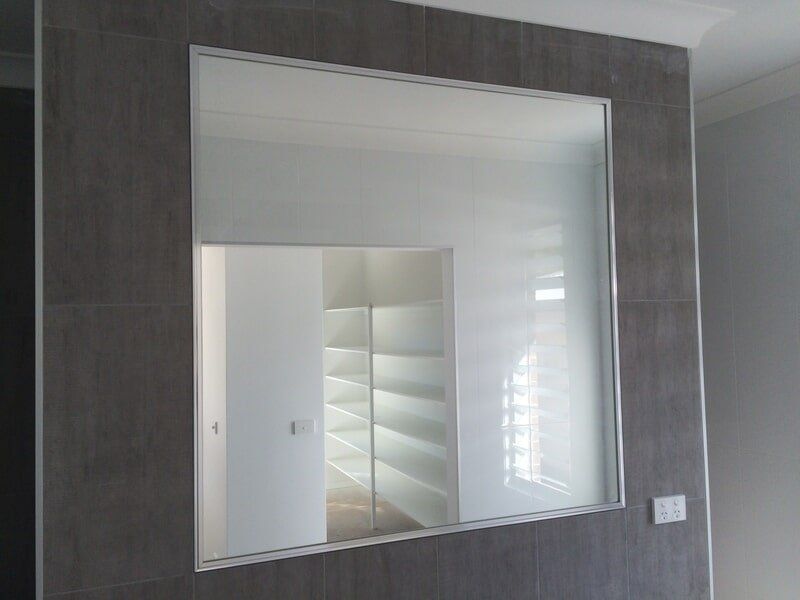 Flat Polished & Bevelled Mirror — Rooney Glass in Coffs Harbour, NSW