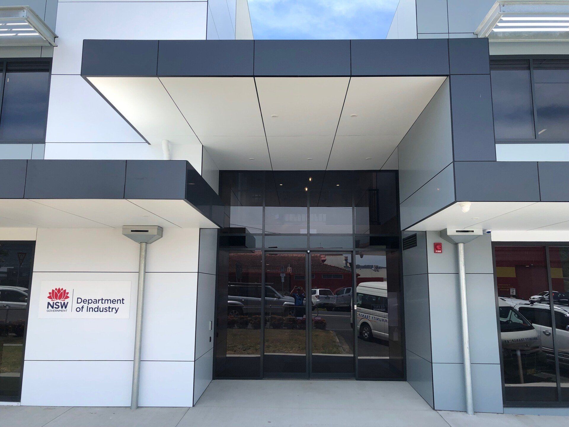 A Building With a Sign That Says Appointments on It — Rooney Glass in Coffs Harbour, NSW