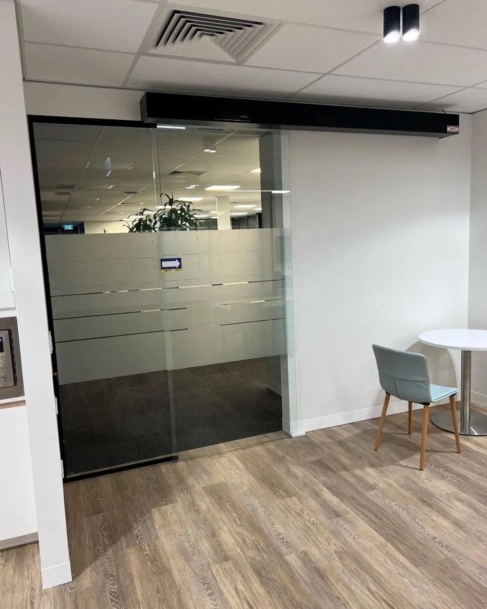 A Room With a Glass Door — Rooney Glass in Urunga, NSW