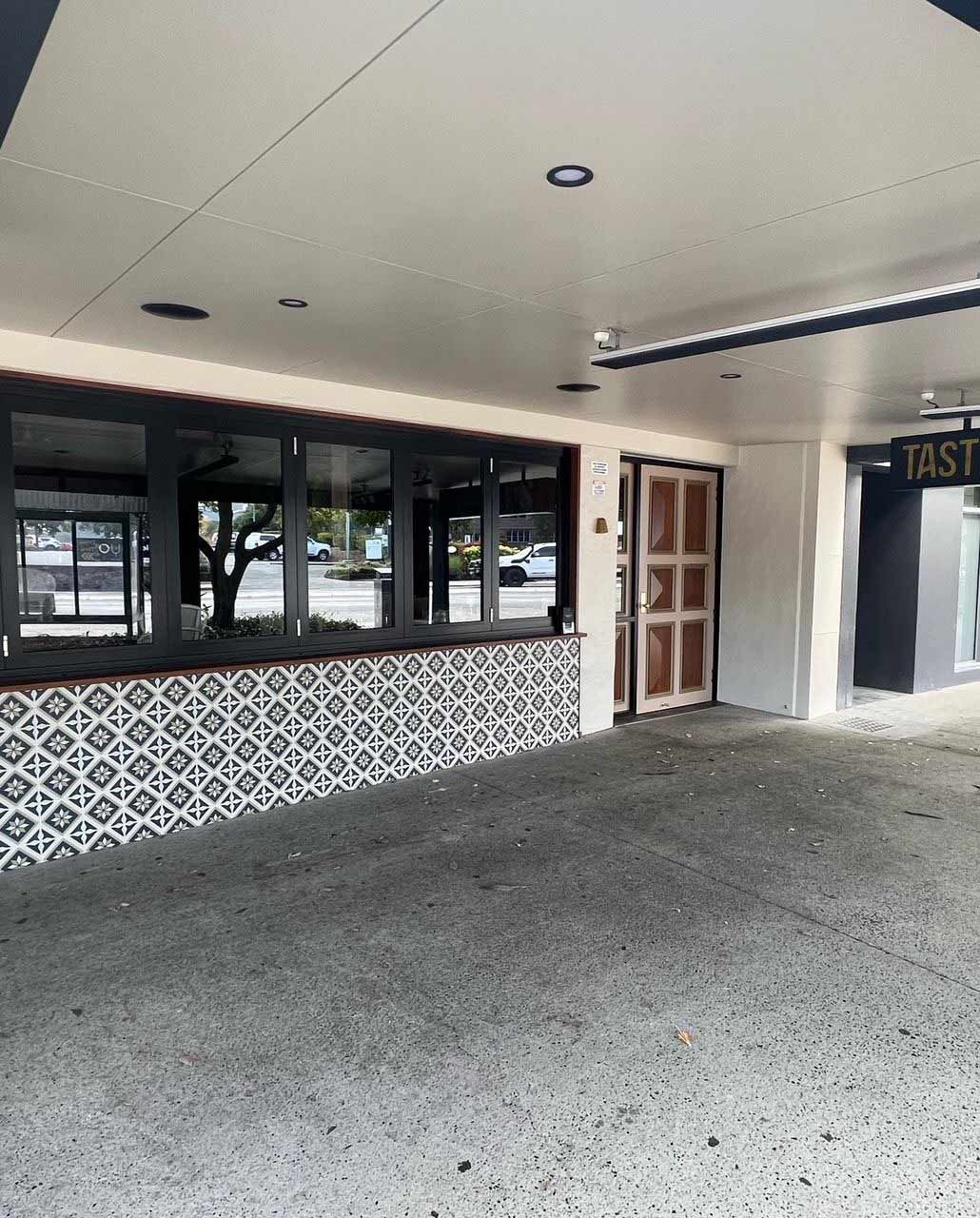 Room With Signage — Rooney Glass in Coffs Harbour, NSW