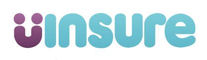 Logo for "ünsure" with a stylized "u" in purple and the rest of the word in a light blue gradient.
