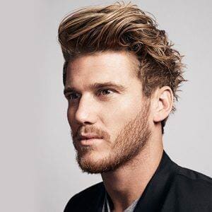 Man With Styled Hair — Haircuts Services in Wilsonton, Qld