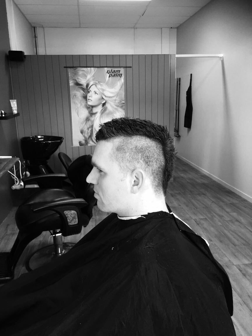 Mens Mohawk Style Haircut — Haircuts Services in Wilsonton, Qld