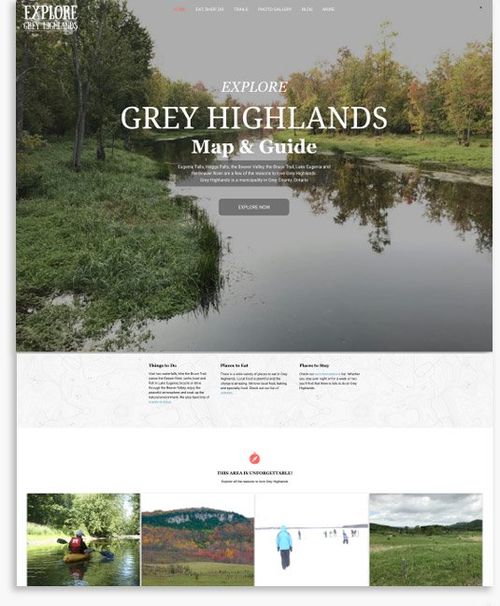 explore grey highlands website
