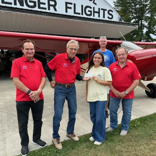 Katelyn Heinselman
$5,000 scholarship for Kent State Aeronautics
Professional Pilot Student