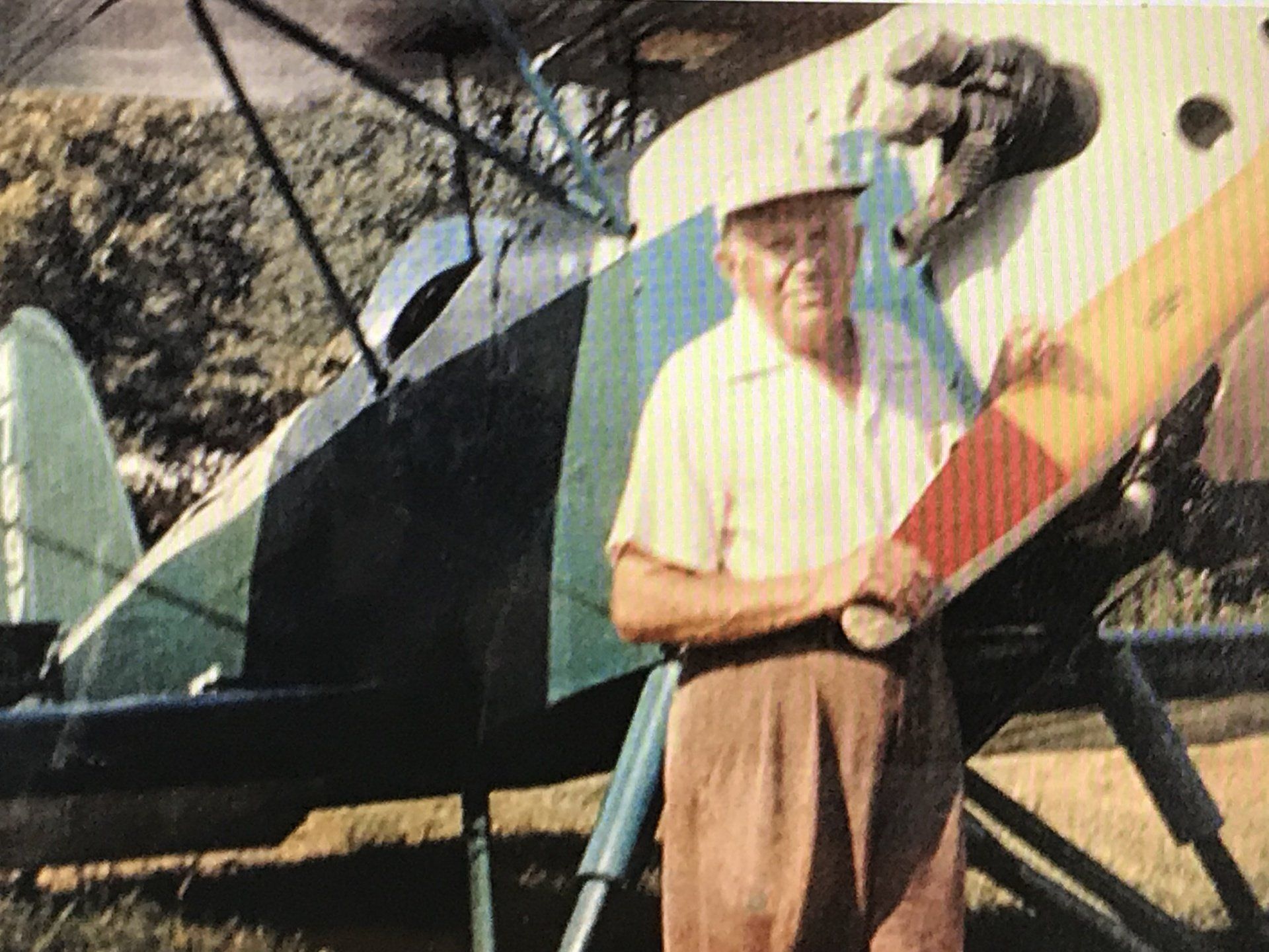 Ernie Hall met the Wright Brothers