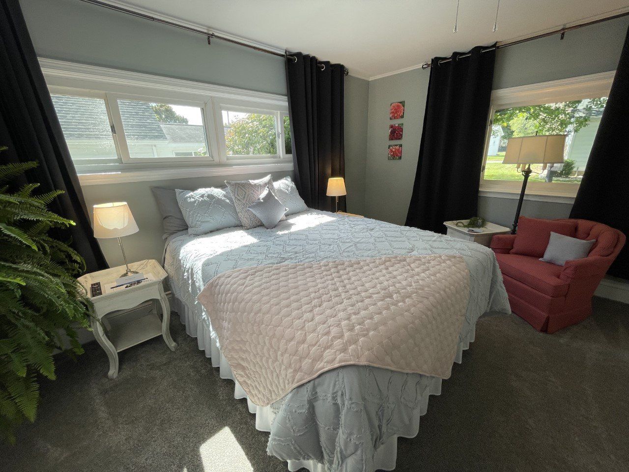 Brown Street Bungalow | Middlebury, Indiana Amish Country | Bedroom