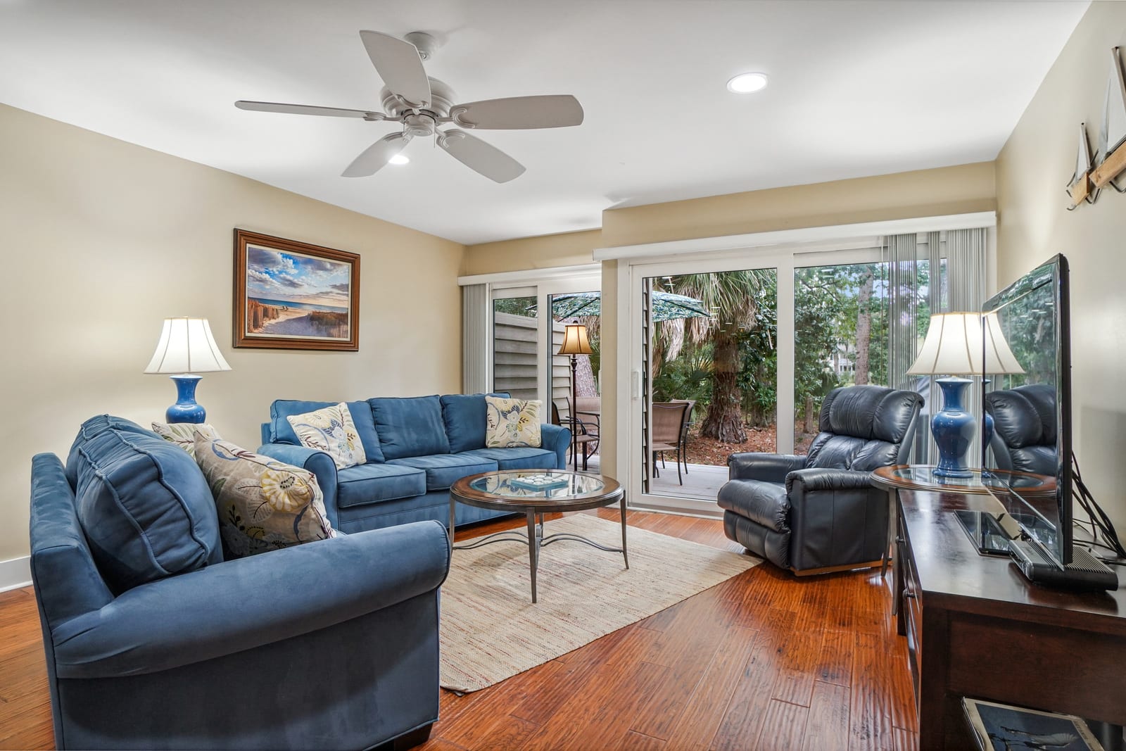 Hilton Head, South Carolina Beach Rental Home | Living Room