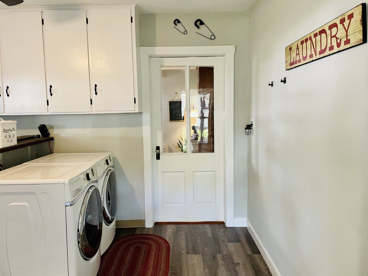 Brown Street Bungalow | Middlebury, Indiana Amish Country | Laundry Room