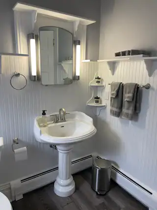 Brown Street Bungalow | Middlebury, Indiana Amish Country | Bathroom