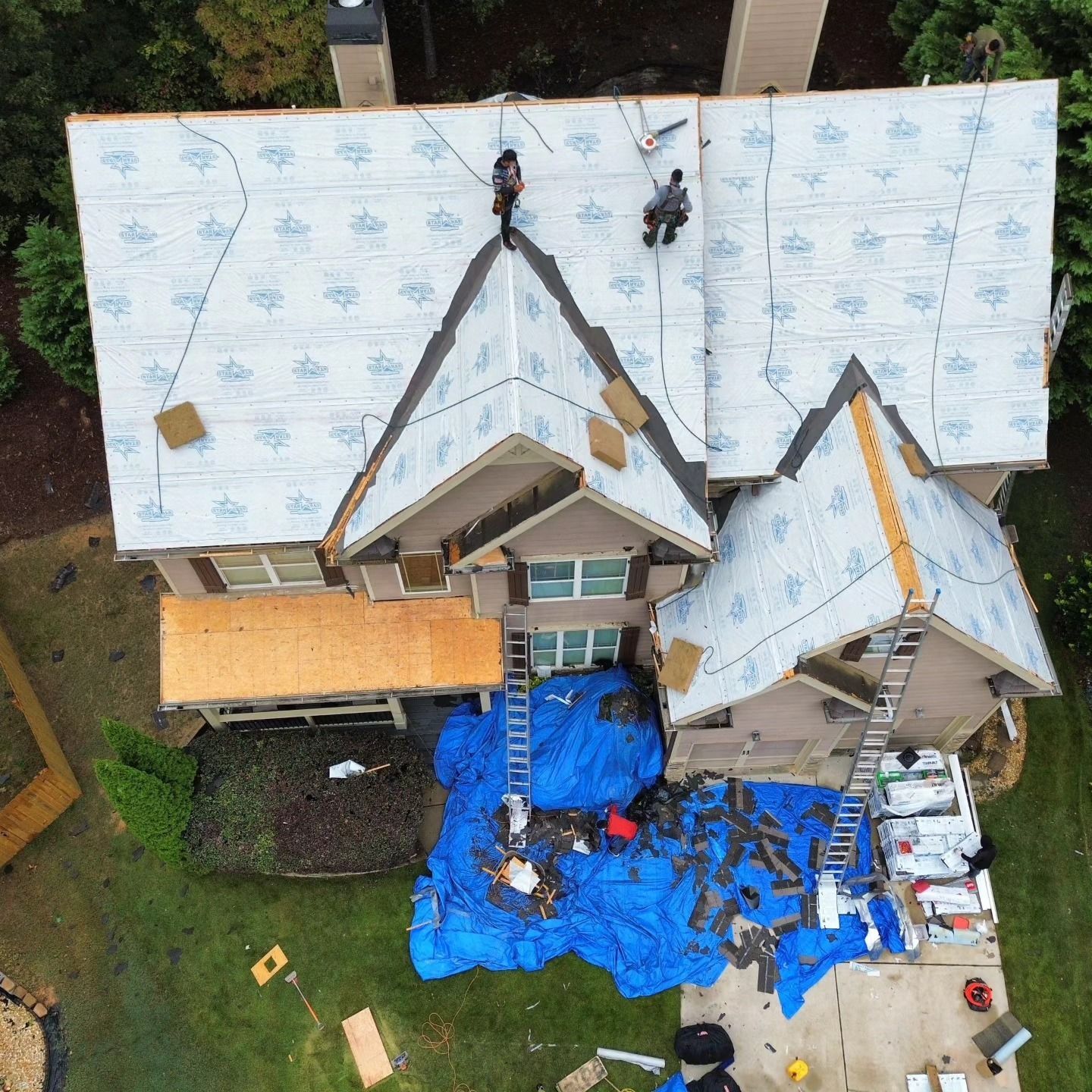 Insurance Claim Roof Replacement Buford GA
