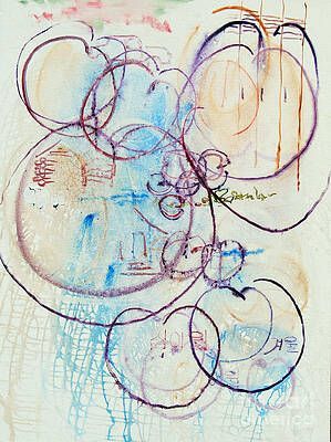 A close up of a painting of a mickey mouse on a white background.