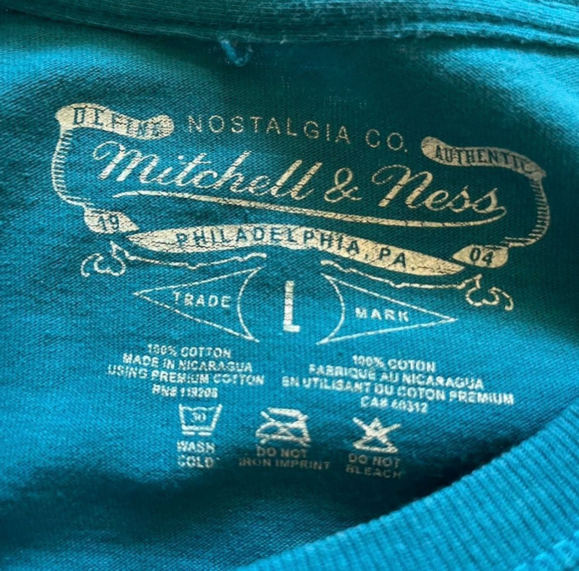 Mitchell & Ness 'Charlotte Hornets' Tee