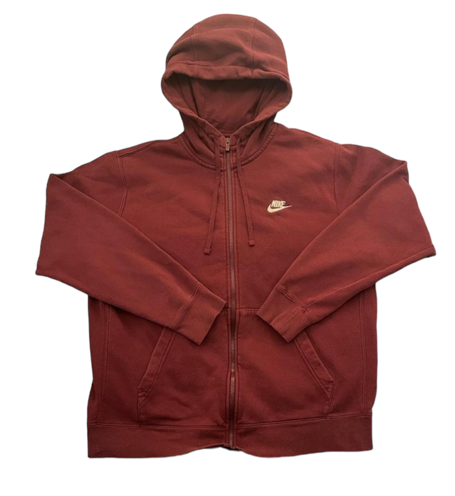 Nike 'Maroon' Zip-Up