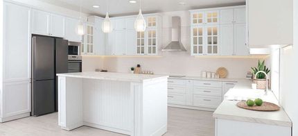 beautiful custom kitchen design drawing gradated