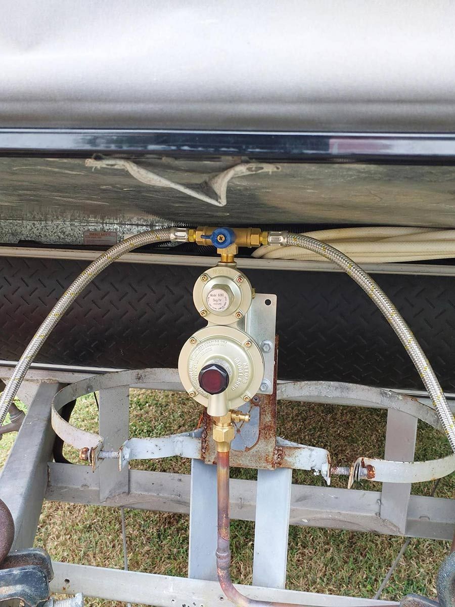 A Close Up Of A Gas Valve On A Trailer — Auto Marvel In Mount Saint John, QLD