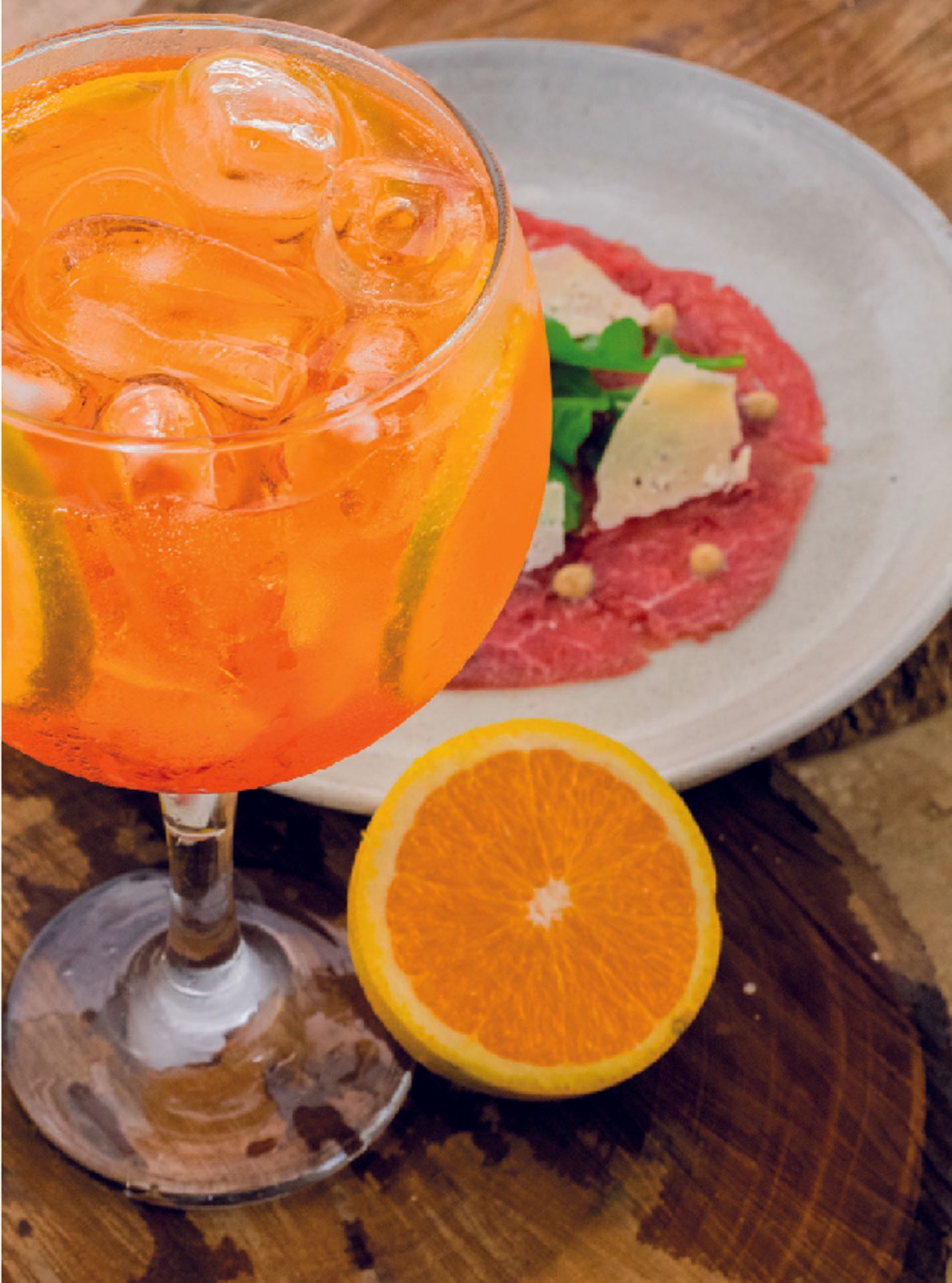 Pratos e drinks especiais