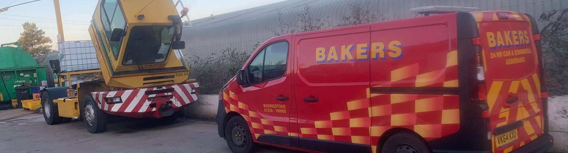 Bakers Recovery Commercial Service Vehicles for Basingstoke, Andover & Hampshire