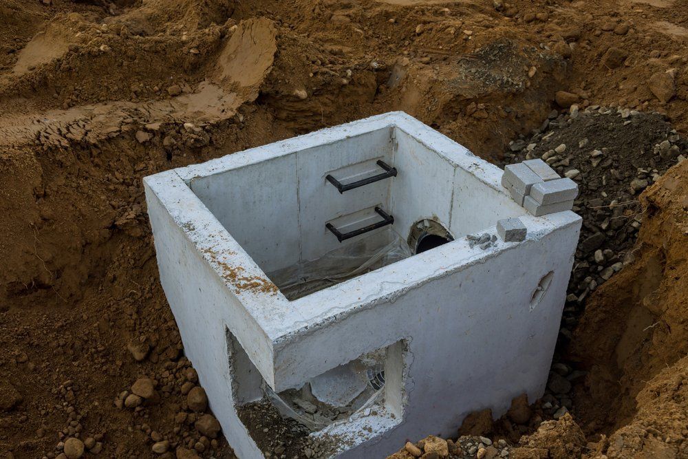 Drainage System On Square Concrete Manholes — Dempsey Plumbing In Erina