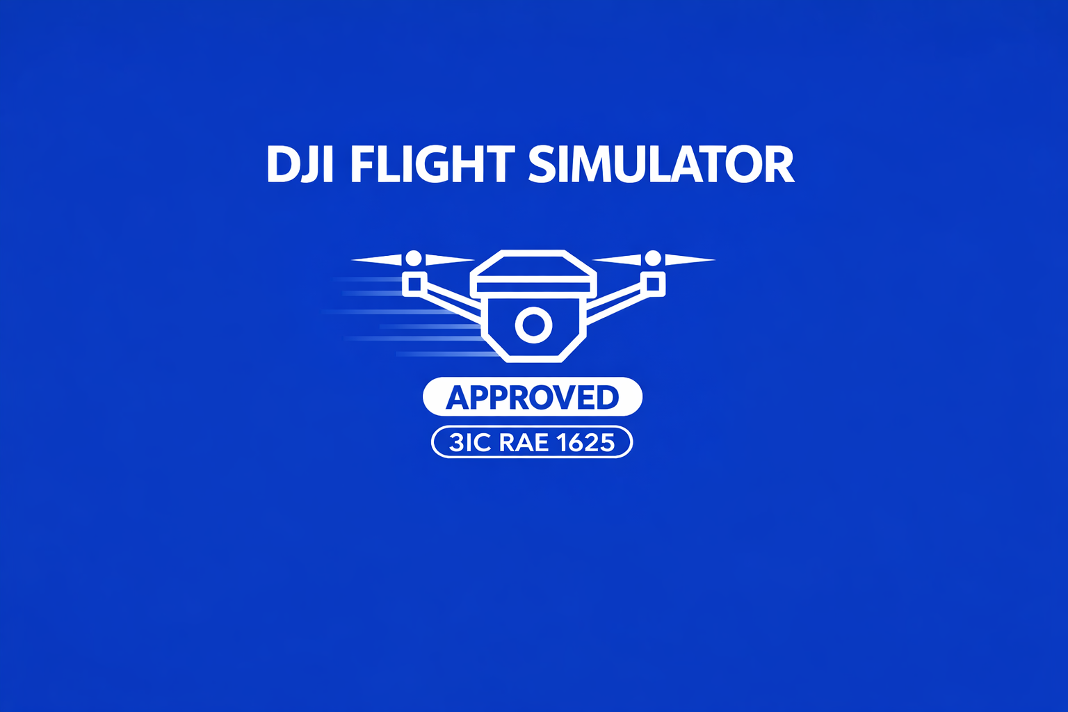 Drone Pilot Training Academy for DJI Flight Simulator Website Header
