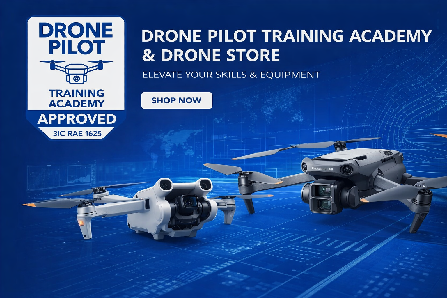 Drone Store Website Banner